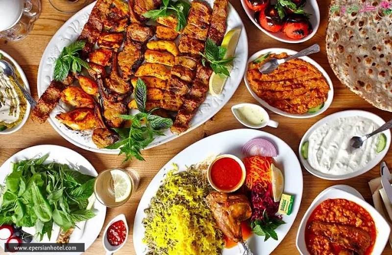 تنوع و کیفیت غذا در رستوران عابدین زاده مشهد
